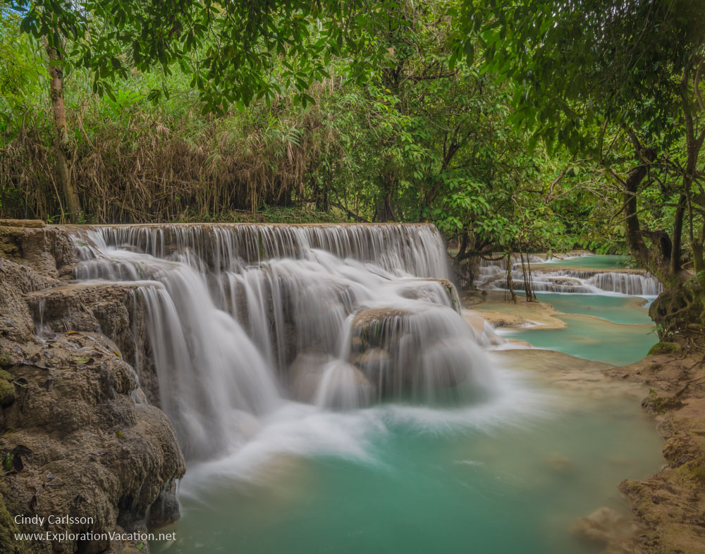 Kuang Si waterfall Laos St Paul Camera Club - Cindy Carlsson