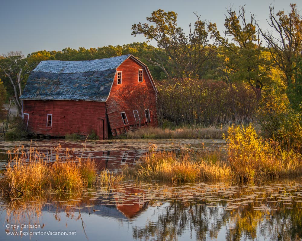 Falling in the water barn October St Paul Camera Club - Cindy Carlsson
